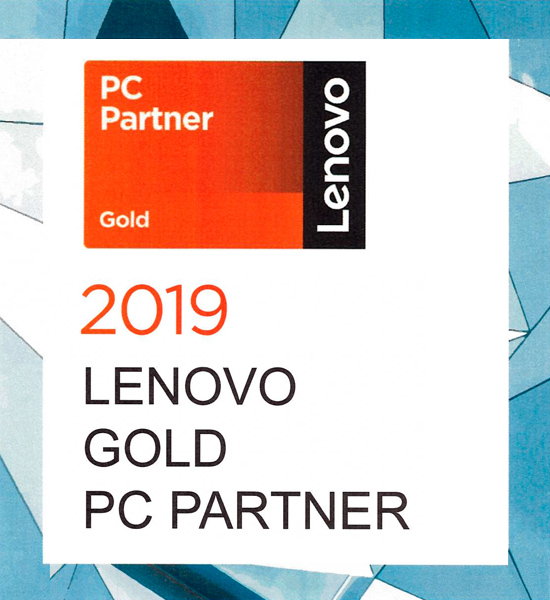 Сертификат Lenovo gold pc partner