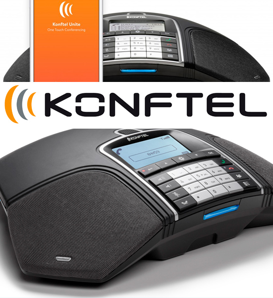 Konftel 300W беспроводной DECT телефонный аппарат для конференц-связи (конференц-телефон)